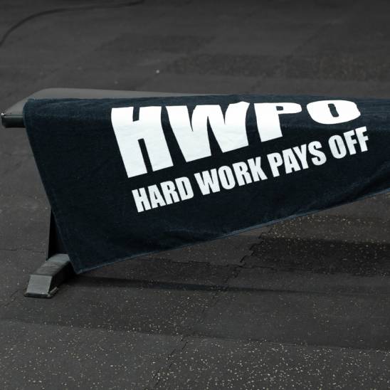 Ručník WORKOUT HWPO - černý