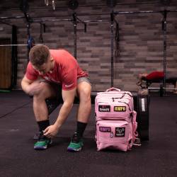 Fitness batoh WORKOUT V2 - růžový