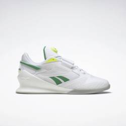 Man Shoes Legacy Lifter III - white/green