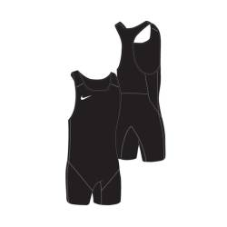 Woman suit Nike Weightlifting Singlet - Black / Black