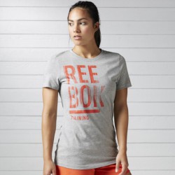 Dámské tričko REEBOK TRAINING SPLIT TEE BK6625