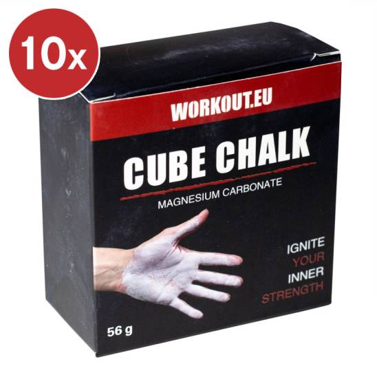Magnesium Chalk Block (10 pcs) WORKOUT
