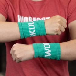 Wrist Bands WORKOUT - green