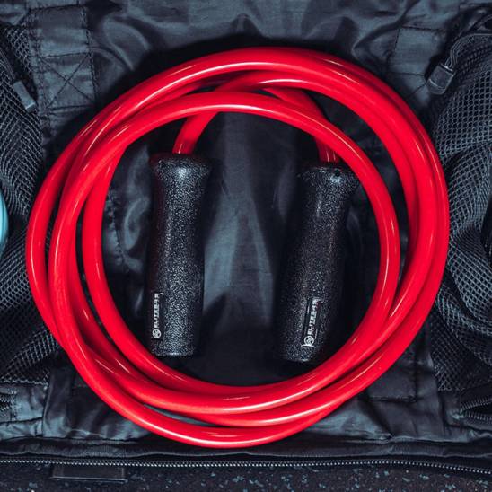 Silové švihadlo Muay Thai 2.0 - Heavy PVC RED - 274 cm