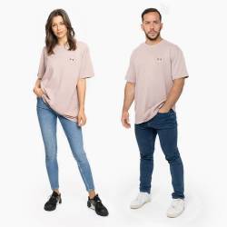 Unisex oversize T-Shirt Picsil Urban Style - pink