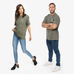 Unisex oversize T-Shirt Picsil Urban Style - green