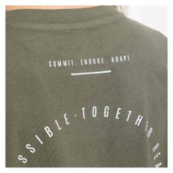 Unisex oversize T-Shirt Picsil Urban Style - green