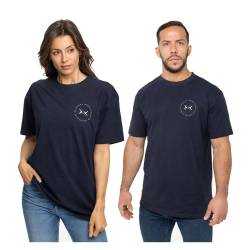 Unisex oversize T-Shirt Picsil Urban Style - blue