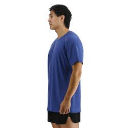 Man T-Shirt TYR Raglan Deep Ultramarine