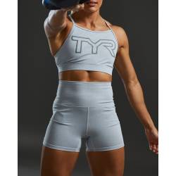 Sportovní podprsenka TYR - Base KINETIC High Neck Grey