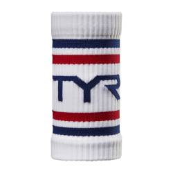 TYR Wristbands - White Navy