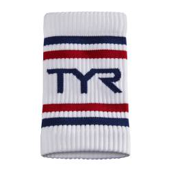 TYR Wristbands - White Navy