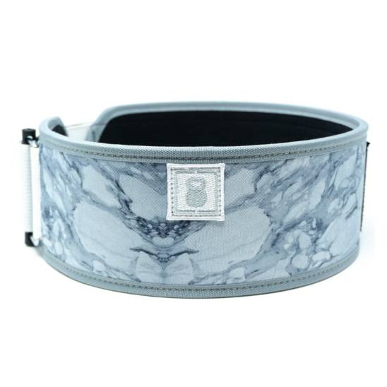 Vzpěračský opasek 2POOD - White Marble