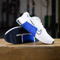 Man Shoes na CrossFit Nike Metcon 9 - white and blue