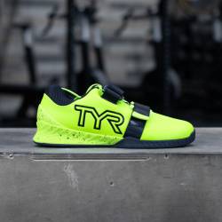 Weightlifting Shoes TYR L-1 Lifter Attak Yellow- CrossFit Games