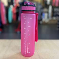 WORKOUT Tritan 1000 ml drinking bottle - pink