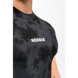 Compression Camouflage T-Shirt Nebbia  MAXIMUM 338 black