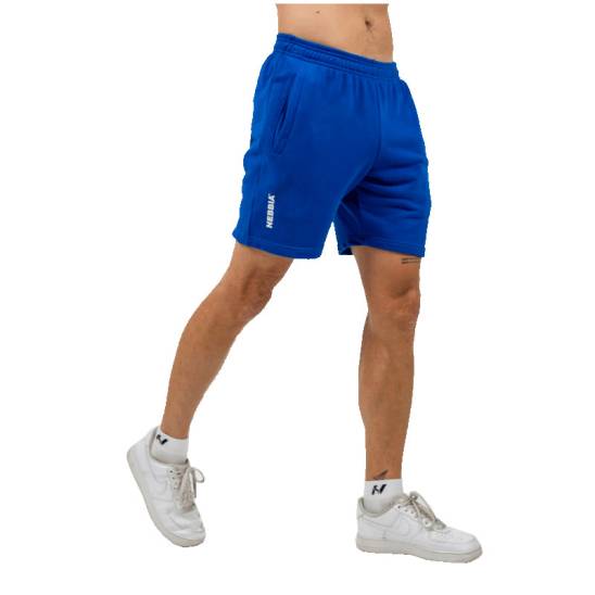 Pánské šortky Relaxed-fit blue- NEBBIA