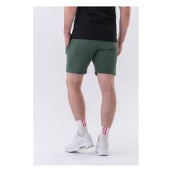 Pánské šortky Relaxed-fit Green- NEBBIA