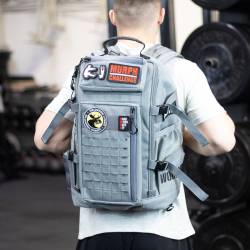 Fitness batoh WORKOUT - 30 l - šedý ČČK