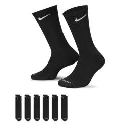 Socken Nike Everyday Plus Cushioned BLACK/WHITE (6 Paar)