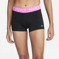 Nike Pro Funktionsshorts für Frauen - schwarz/rosa