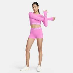Damen funktional Shorts Nike Pro - rosa