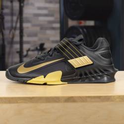 Gewichtheben Schuhe Nike Savaleos - schwarz/gold