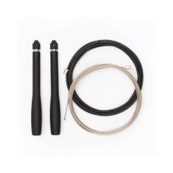 Top bullet comp Elite SRS jump rope - black (two cables)