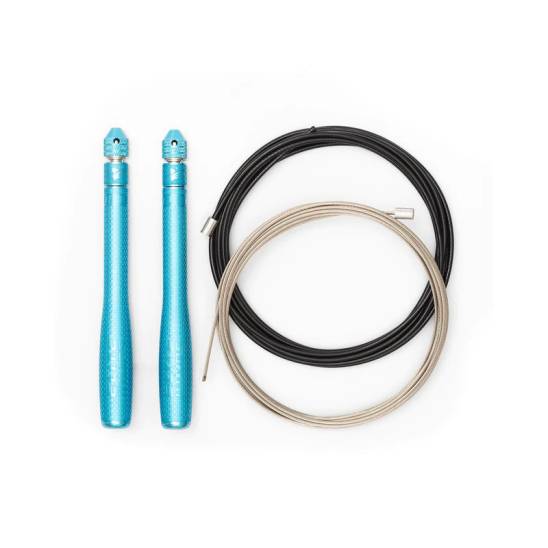 Top švihadlo bullet comp electric EliteSRS blue - černé lanko
