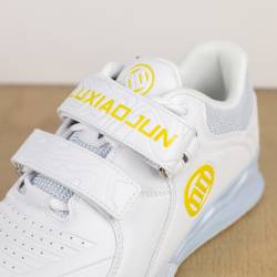 Boty na vzpírání LUXIAOJUN Professional - bílé