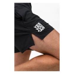 Herren-Relaxed-Fit-Shorts Schwarz - NEBBIA