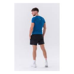 Funkční Slim-fit T-Shirt Blue NEBBIA