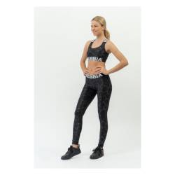 NATURE-INSPIRED squat-proof leggings - black