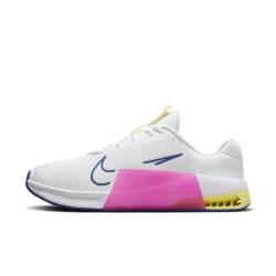 Man Shoes for CrossFit Nike Metcon 9 - WHITE/WHITE-DEEP ROYAL BLUE-FIERCE PINK
