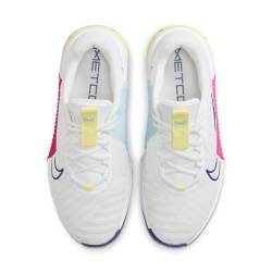 Man Shoes for CrossFit Nike Metcon 9 - WHITE/WHITE-DEEP ROYAL BLUE-FIERCE PINK