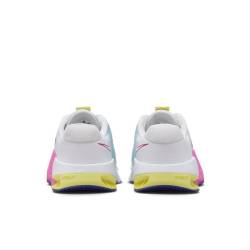 Woman Shoes for CrossFit Nike Metcon 9 - WHITE/WHITE-DEEP ROYAL BLUE-FIERCE PINK