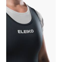 Unisex Trikot für Gewichtheber ELEIKO blau/schwarz