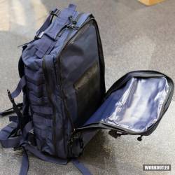 Fitness backpack WORKOUT - dark blue