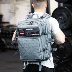 Fitness backpack WORKOUT Pro - 40 l - grey