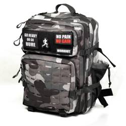 Fitness batoh WORKOUT Pro - 40 l - šedé camo