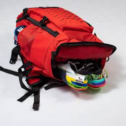 Fitness backpack WORKOUT - 30 l - red