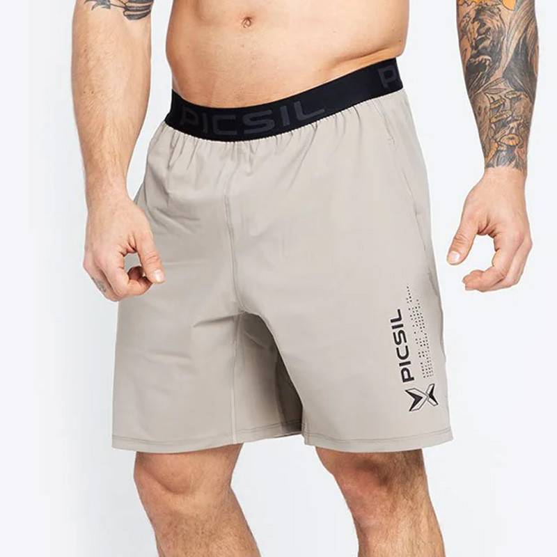Mens Picsil Premium Shorts - light grey