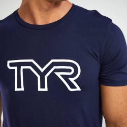 Pánské tričko Ultrasoft Lightweight Tri Blend Tech Tee - blue