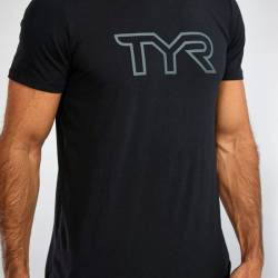 Pánské tričko Ultrasoft Lightweight Tri Blend Tech Tee - black
