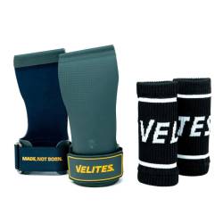 Grips Velites Quad Ultra Hand No Chalk - dark green blue