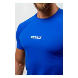 Kompresní Sportovní Tričko Nebbia  PERFORMANCE 339 blue