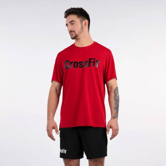 Pánské tričko CrossFit Northern Spirit - červené