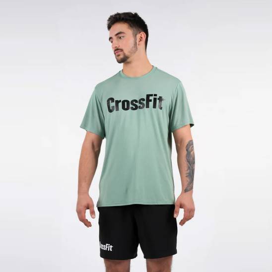 Pánské tričko CrossFIt Northern Spirit - zelené