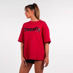 Unisex tričko CrossFit Schlumpf übergroßen Northern Spirit roten Alarm